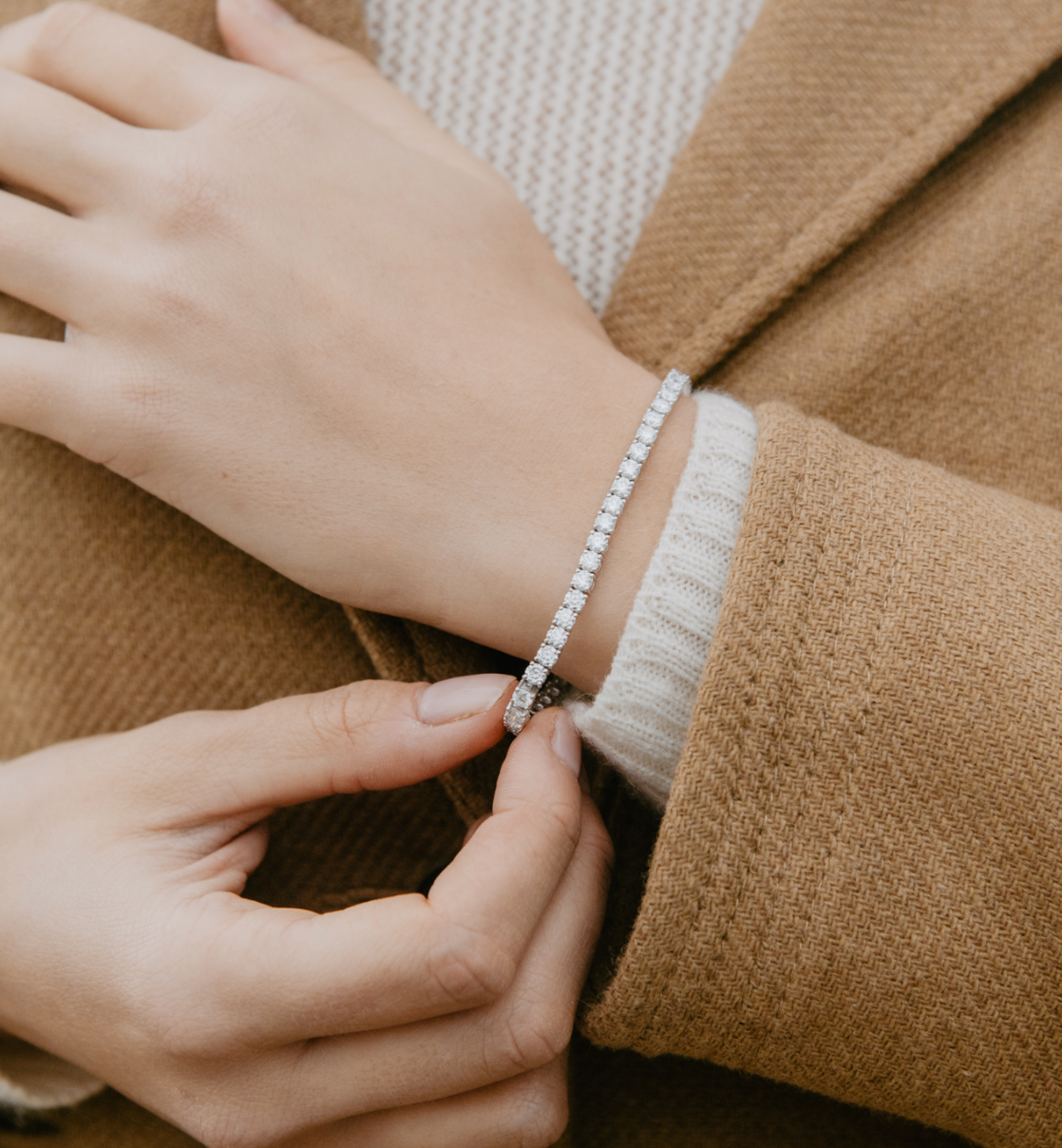 Celeste Tennis Bracelet