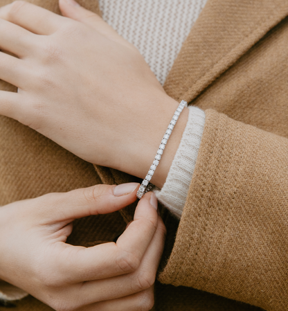 Celeste Tennis Bracelet